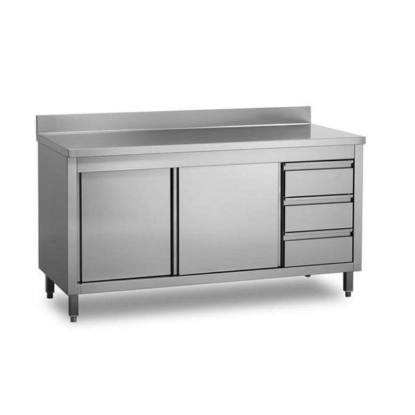 SS Drawer Slab Table Mumbai India